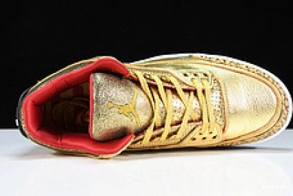 JORDAN 3 GOLD AIR AJ3-933512 OSCARS 2020 JHT 0808